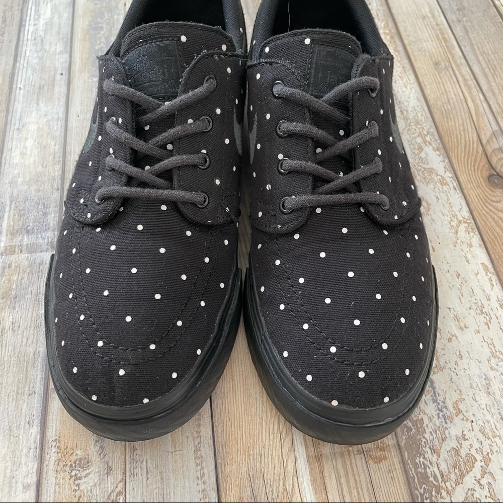 Nike Zoom Stefan Janoski Youth 6 Black Polka Dot - Picture 4 of 12